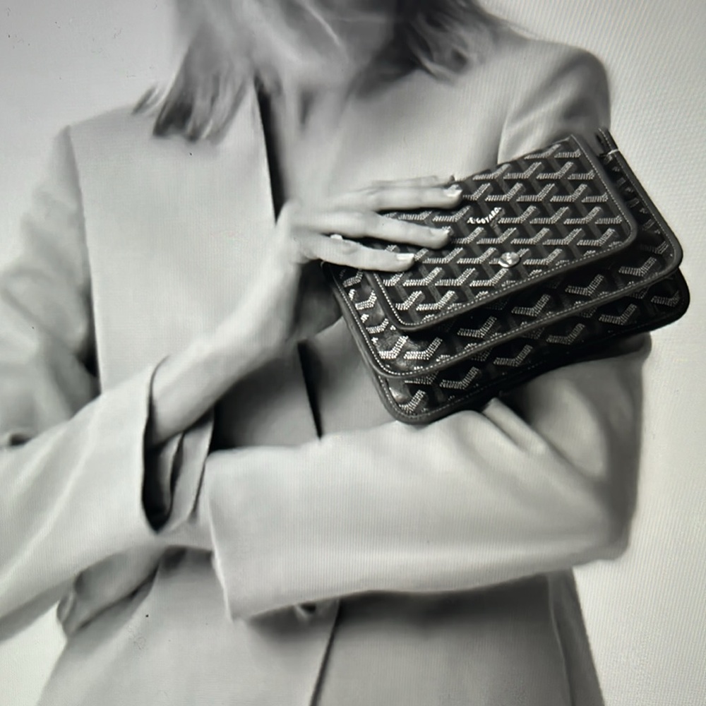 Goyard Plumet Shoulder Bag Pochette Wallet - Picture 2 of 10
